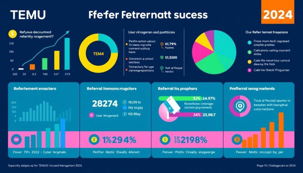 temu referral program stats